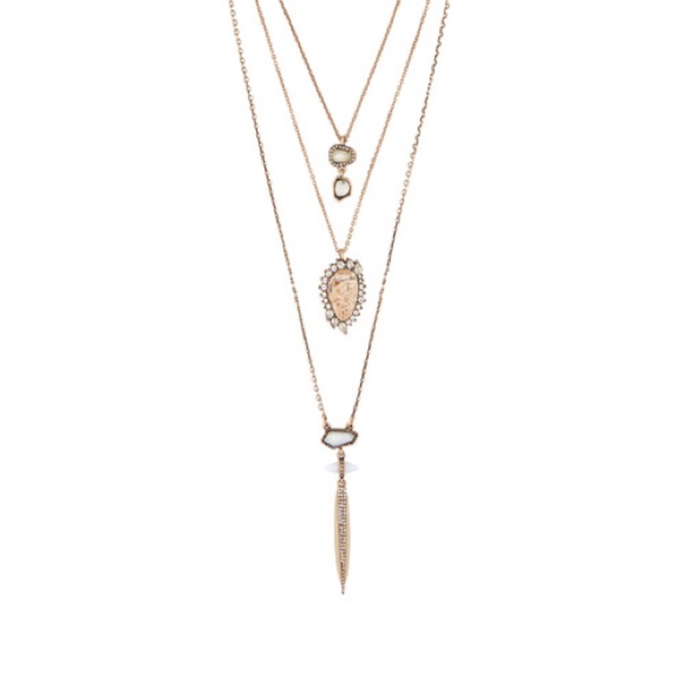 African Plains 3-Row Necklace